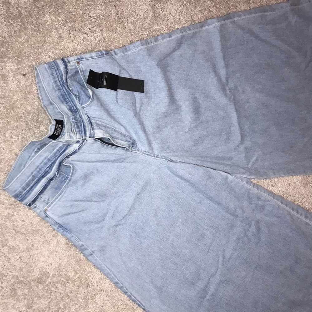 Hudson flare wide leg jeans